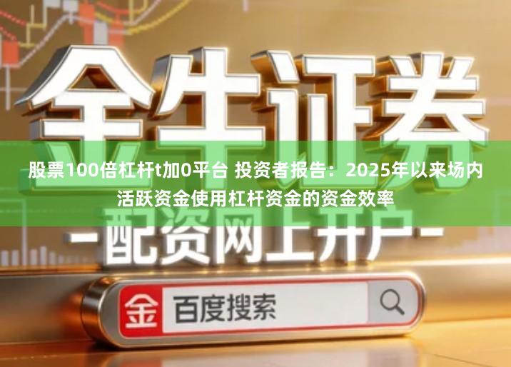 股票100倍杠杆t加0平台 投资者报告：2025年以来场内活跃资金使用杠杆资金的资金效率
