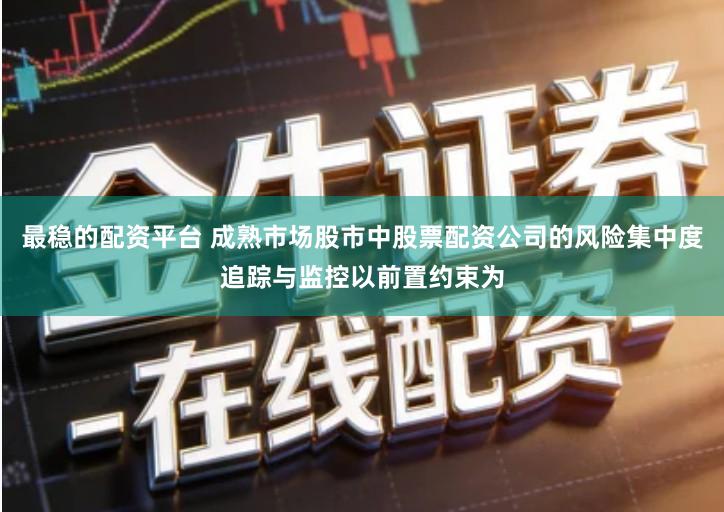 最稳的配资平台 成熟市场股市中股票配资公司的风险集中度追踪与监控以前置约束为